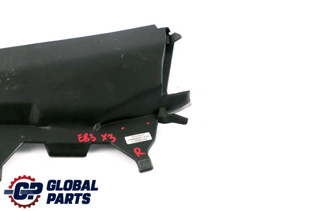 E83N LCI Cover windscreen panel Front Right O/S to BMW X3 Series E83 with Part number 51713401008 BMW X3 Series E83 E83N LCI Cover windscreen panel Front Right O/S - SKU 3401008 - Part number 51713401008