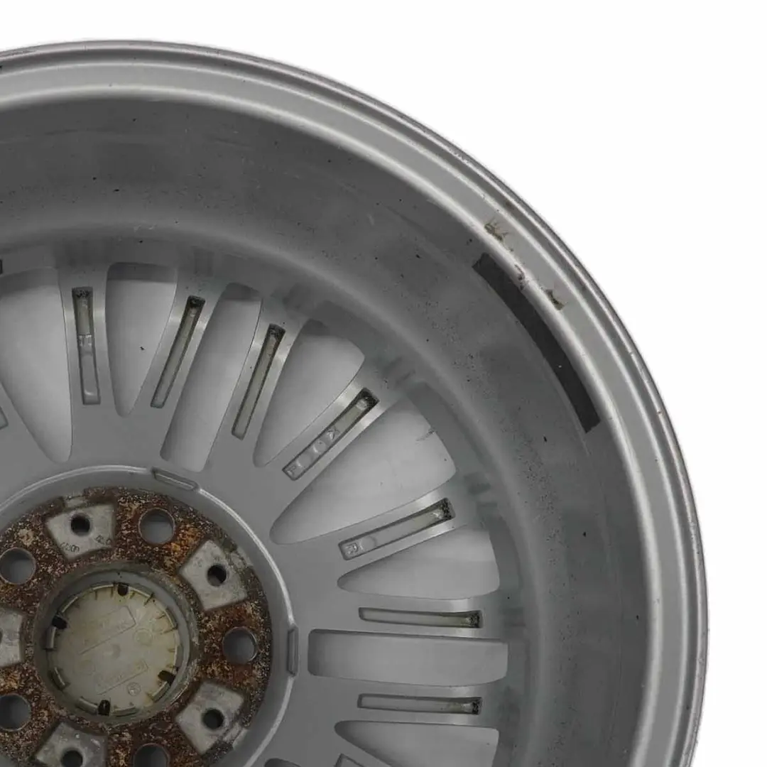 Light Alloy Rim 17" V Spoke 110 ET:37 7J to BMW X3 E83 Silver Wheel with Part number 3401198 BMW X3 E83 Silver Wheel Light Alloy Rim 17" V Spoke 110 ET:37 7J - SKU 3401198-1 - Part number 3401198