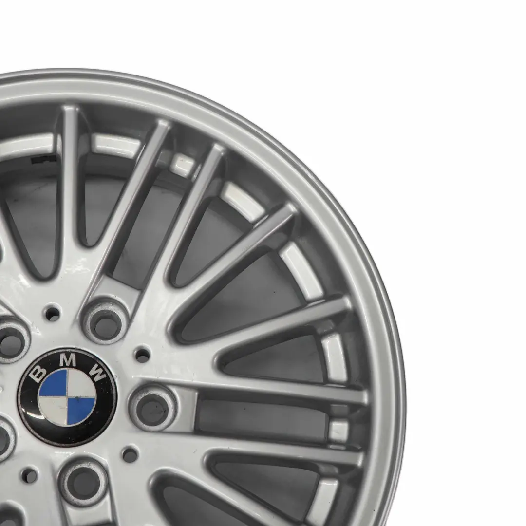 Silber Aluefelge Alu Felge 17" V-Speiche 110 ET:37 7J für BMW X3 er E83 mit Teilenummer 3401198 BMW X3 er E83 Silber Aluefelge Alu Felge 17" V-Speiche 110 ET:37 7J - SKU 3401198-1 - Teilenummer 3401198
