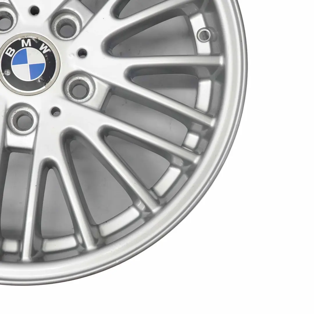 BMW X3 E83 Argento Cerchio In Lega Leggera 17" V Spoke 110 Et:37 7J - SKU 3401198-2 - Numero di parte 3401198
