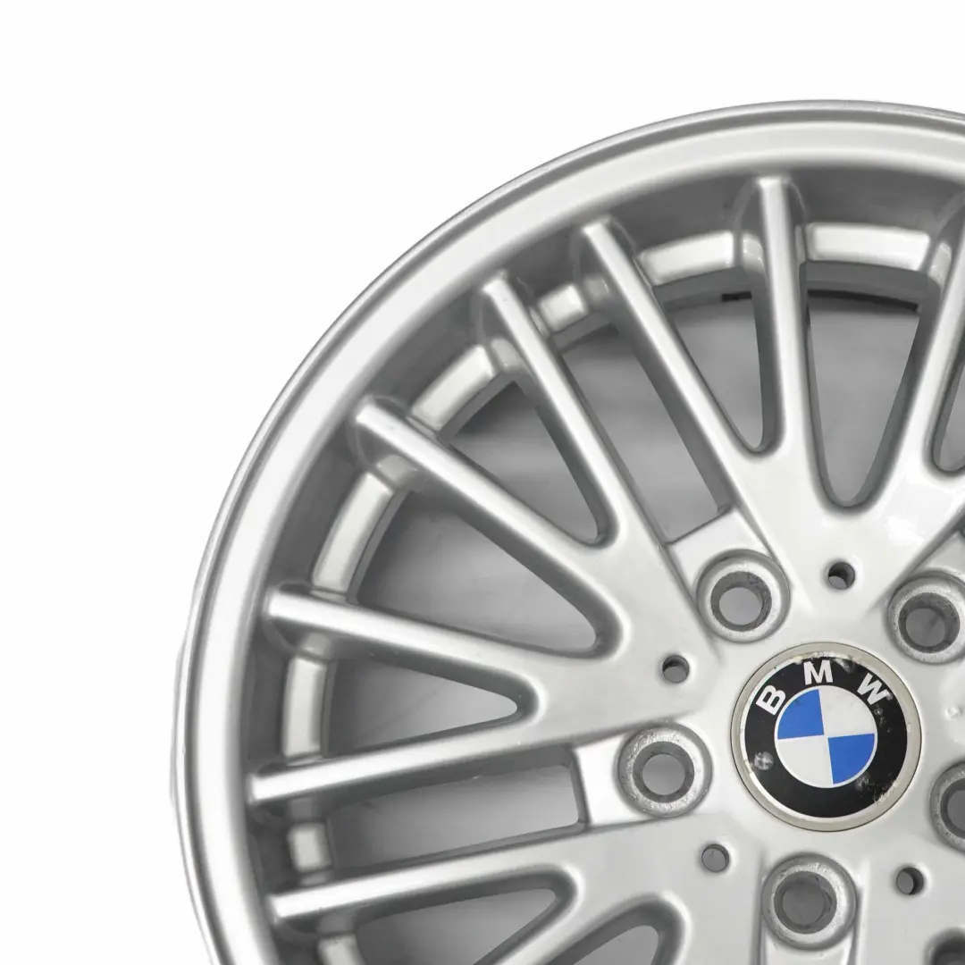 BMW X3 E83 Argento Cerchio In Lega Leggera 17" V Spoke 110 Et:37 7J - SKU 3401198-2 - Numero di parte 3401198