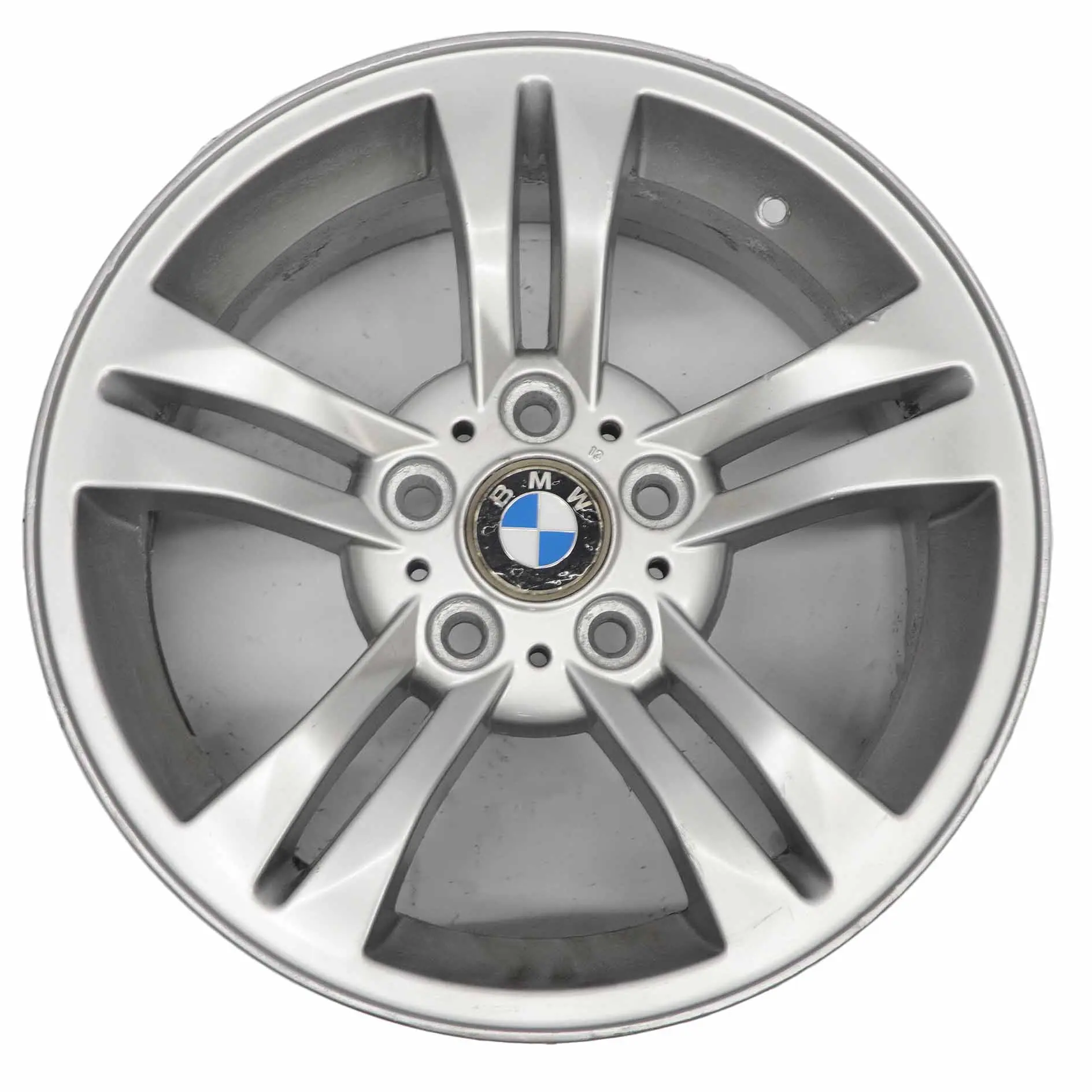 BMW X3 E83 Silver Alloy Wheel Rim 17" Double Spoke 112 ET:46 8J 3401200