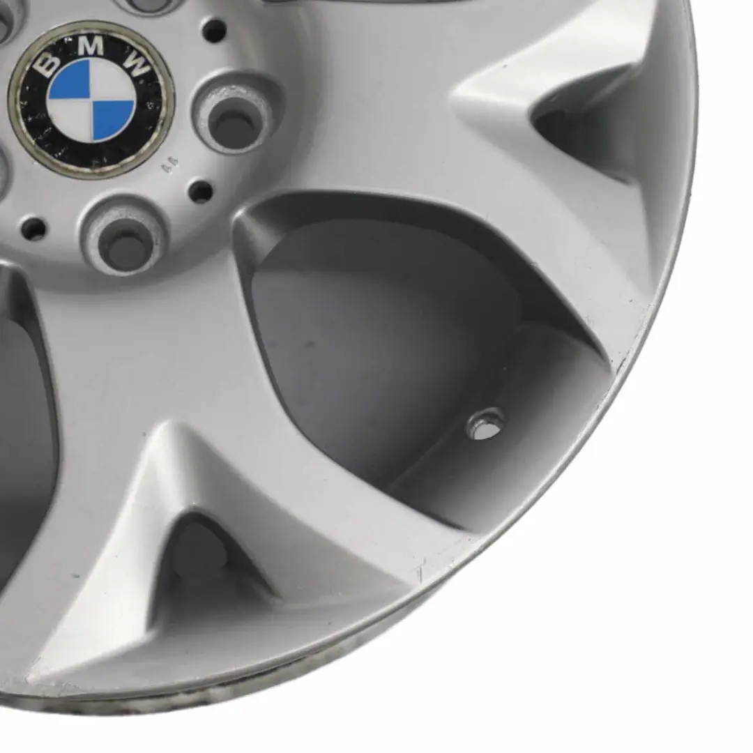 Cerchio Posteriore Lega Argento 18" Styling 114 9J ET:51 per BMW X3 E83 con numero di parte 3401203 BMW X3 E83 Cerchio Posteriore Lega Argento 18" Styling 114 9J ET:51 - SKU 3401203-3 - Numero di parte 3401203