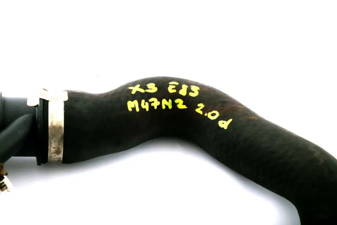 M47N2 Motorkühlung Kühler Kühlmittelschlauch für BMW X3 er E83 2.0d mit Teilenummer 3401563 BMW X3 er E83 2.0d M47N2 Motorkühlung Kühler Kühlmittelschlauch - SKU 3401563 - Teilenummer 3401563