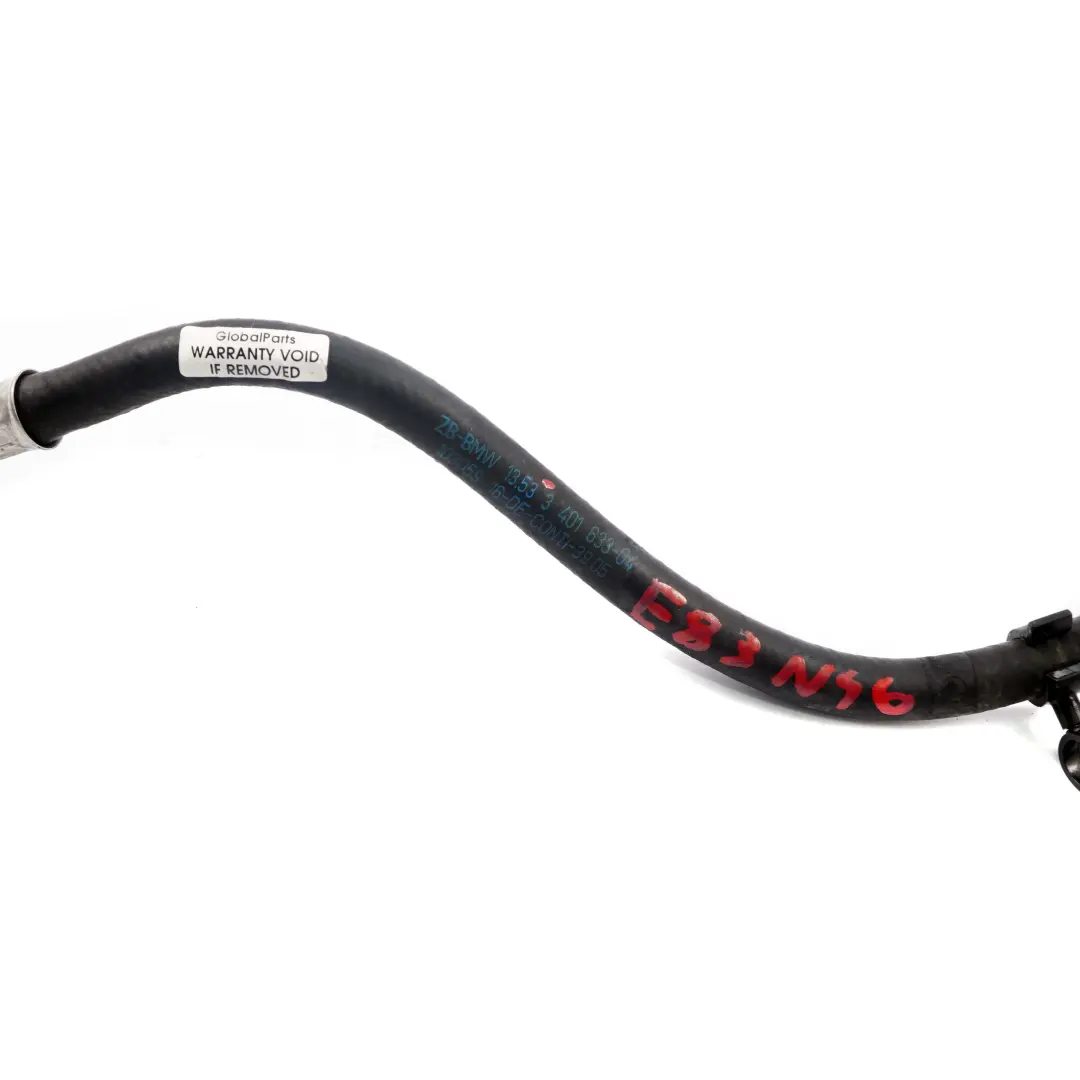 2.0I N46 Tubo Sfiato Serbatoio Benzina per BMW X3 E83 con numero di parte 3401633 BMW X3 E83 2.0I N46 Tubo Sfiato Serbatoio Benzina - SKU 3401633 - Numero di parte 3401633