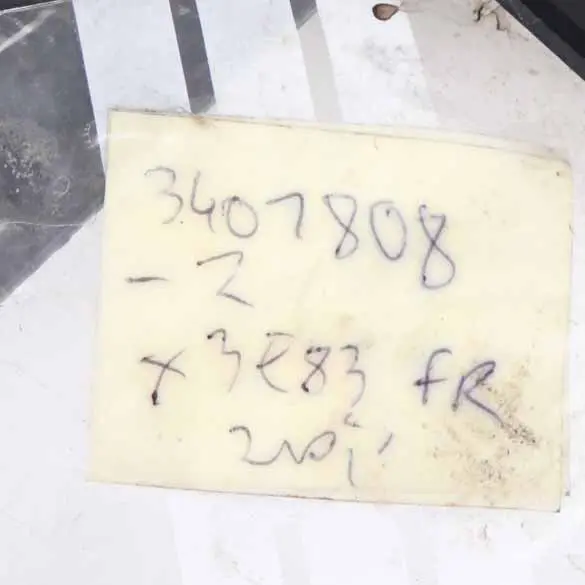 Listwa Osłona Nakładka Nadkola Prawy Przód Czarna do BMW E83 X3 o numerze 3401808 BMW E83 X3 Listwa Osłona Nakładka Nadkola Prawy Przód Czarna - SKU 3401808-2 - Numer Części 3401808