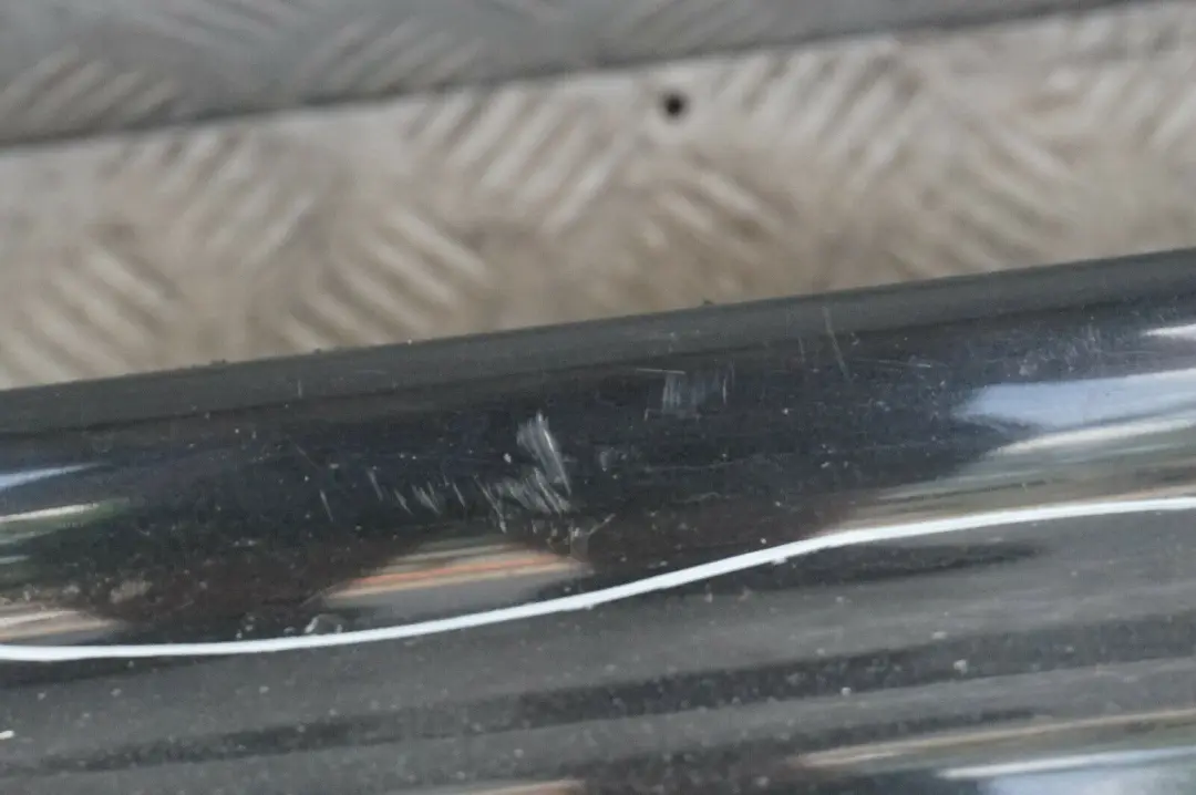 Front Left N/S Door Sill Skirt Board Trim Panel Black Sapphire to BMW X3 Series E83 with Part number 3401809 BMW X3 Series E83 Front Left N/S Door Sill Skirt Board Trim Panel Black Sapphire - SKU 3401809-BS - Part number 3401809