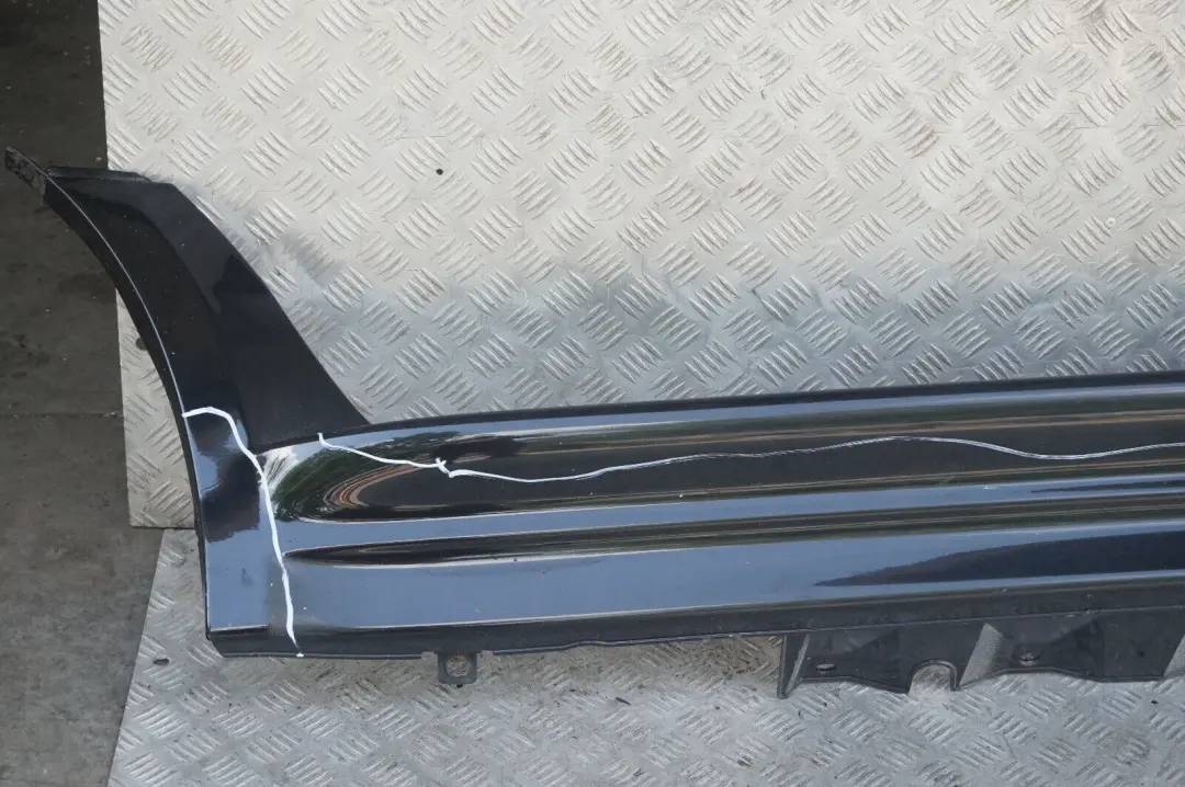 Front Right O/S Door Sill Skirt Board Trim Panel Black Sapphire to BMW X3 Series E83 with Part number 3401810 BMW X3 Series E83 Front Right O/S Door Sill Skirt Board Trim Panel Black Sapphire - SKU 3401810-BS - Part number 3401810