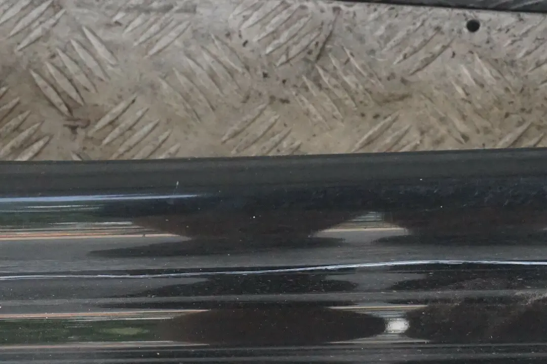 Front Right O/S Door Sill Skirt Board Trim Panel Black Sapphire to BMW X3 Series E83 with Part number 3401810 BMW X3 Series E83 Front Right O/S Door Sill Skirt Board Trim Panel Black Sapphire - SKU 3401810-BS - Part number 3401810