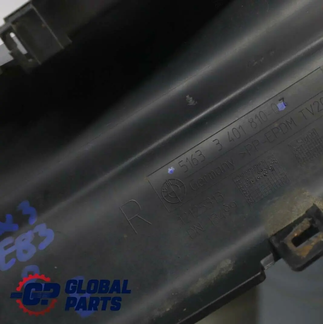 BMW X3 er E83 Verkleidung Trittbrett Vorne Rechts - SKU 3401810 - Teilenummer 3401810