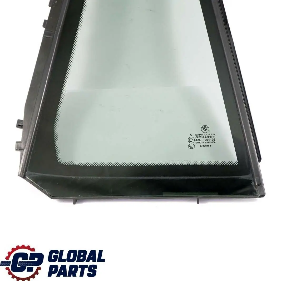 BMW X3 E83 Vetro Della Portiera Stretto Nero Posteriore Destra - SKU 3401818 - Numero di parte 3401818