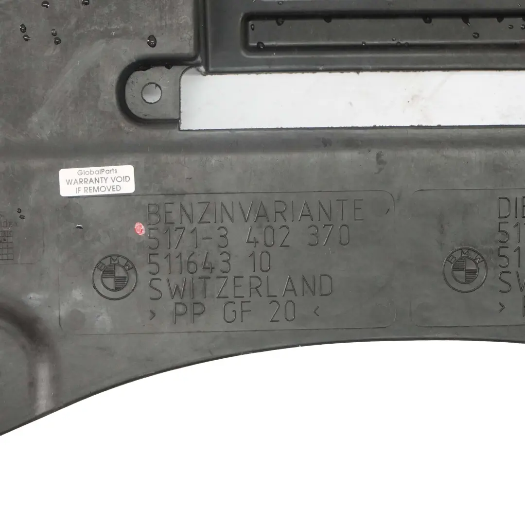  Underbody Cover BMW X3 E83 Engine Compartment Panel Underhood Petrol - SKU 3402370 - Part number 3402370