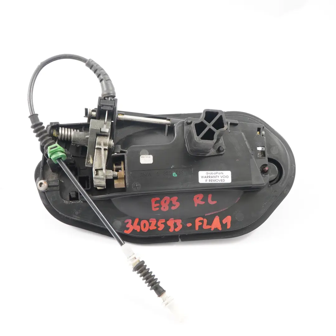 Haltegriff BMW X3 E83 komplett hinten links Flamencorot Rot Metallic - 470 für mit Teilenummer 3402593 Haltegriff BMW X3 E83 komplett hinten links Flamencorot Rot Metallic - 470 - SKU 3402593-FLA1 - Teilenummer 3402593