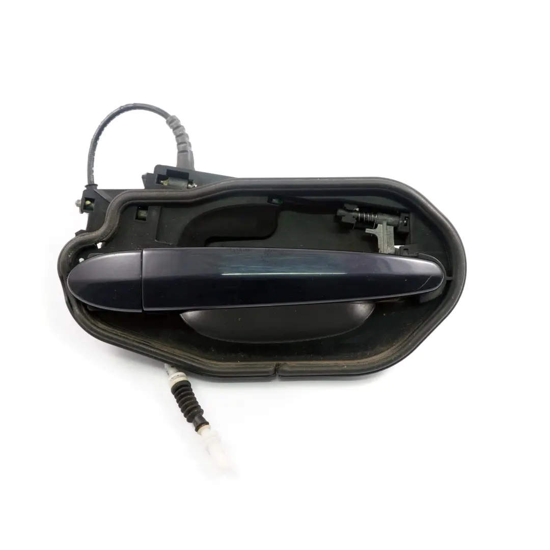 Asidero Trasero Derecho Monacoblau Metalizado Azul Monaco A35 para BMW X3 E83 con número de pieza 3402593 BMW X3 E83 Asidero Trasero Derecho Monacoblau Metalizado Azul Monaco A35 - SKU 3402593-MB - Número de pieza 3402593