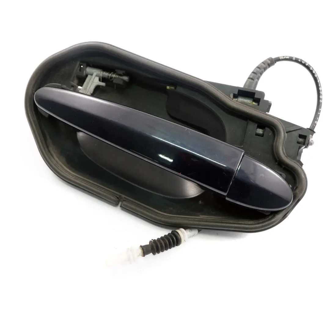 Left Grab Handle N/S Monacoblau Metallic Monaco Blue A35 to BMW X3 E83 Rear with Part number 3402593 BMW X3 E83 Rear Left Grab Handle N/S Monacoblau Metallic Monaco Blue A35 - SKU 3402593-MB1 - Part number 3402593