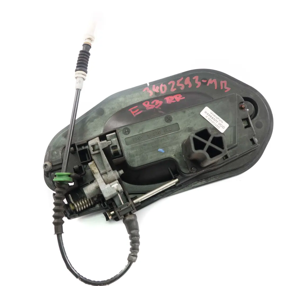 Poignee de maintien arriere droite Monacoblau Bleu Monaco pour BMW X3 E83 à propos du numéro de pièce 3402593 BMW X3 E83 Poignee de maintien arriere droite Monacoblau Bleu Monaco - SKU 3402593-MB - Numéro de pièce 3402593