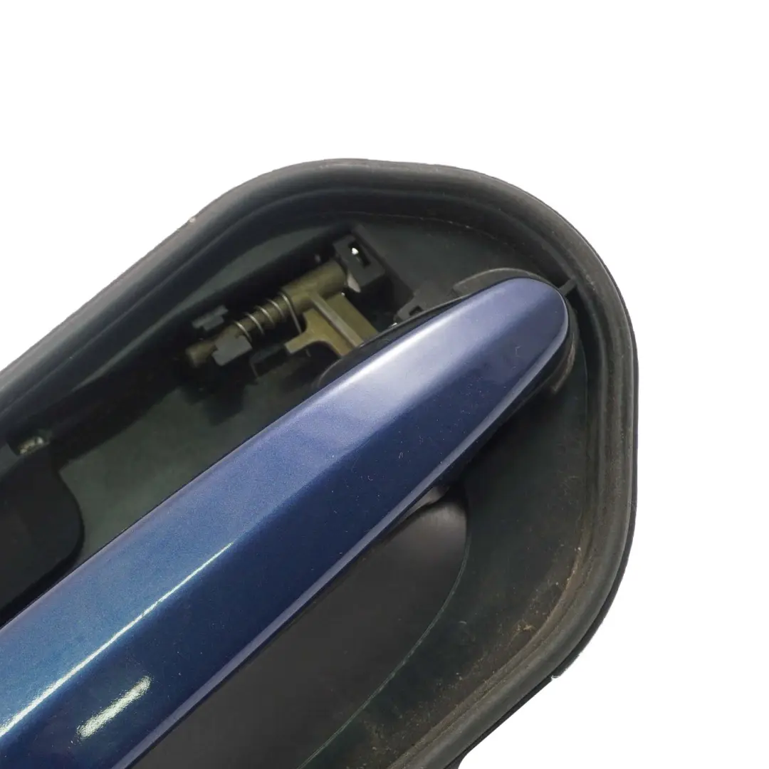 Asidero trasero derecho completo Mysticblau Mystic Blue para BMW E83 1 con número de pieza 3402593 BMW E83 1 Asidero trasero derecho completo Mysticblau Mystic Blue - SKU 3402593-MYS - Número de pieza 3402593