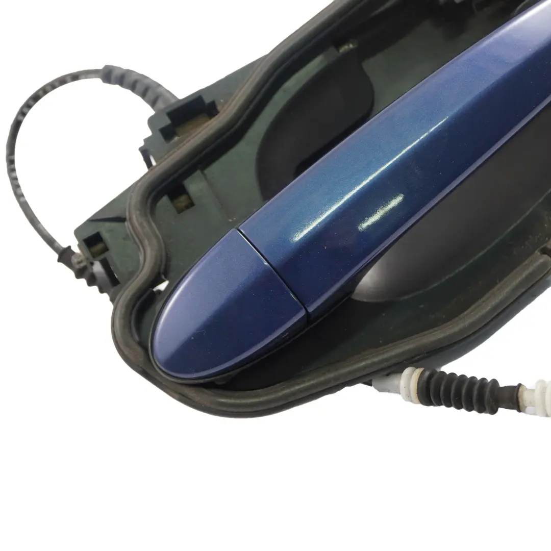 Complete Rear Right Grab Handle O/S Mysticblau Mystic Blue to BMW X3 Series E83 1 with Part number 3402593 BMW X3 Series E83 1 Complete Rear Right Grab Handle O/S Mysticblau Mystic Blue - SKU 3402593-MYS - Part number 3402593