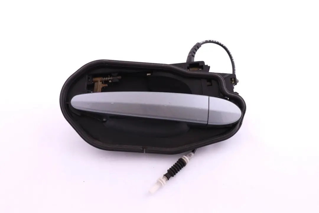 Complete Rear Left Grab Handle N/S Silbergrau Silver Grey to BMW X3 Series E83 with Part number 3402593 BMW X3 Series E83 Complete Rear Left Grab Handle N/S Silbergrau Silver Grey - SKU 3402593-SBG - Part number 3402593