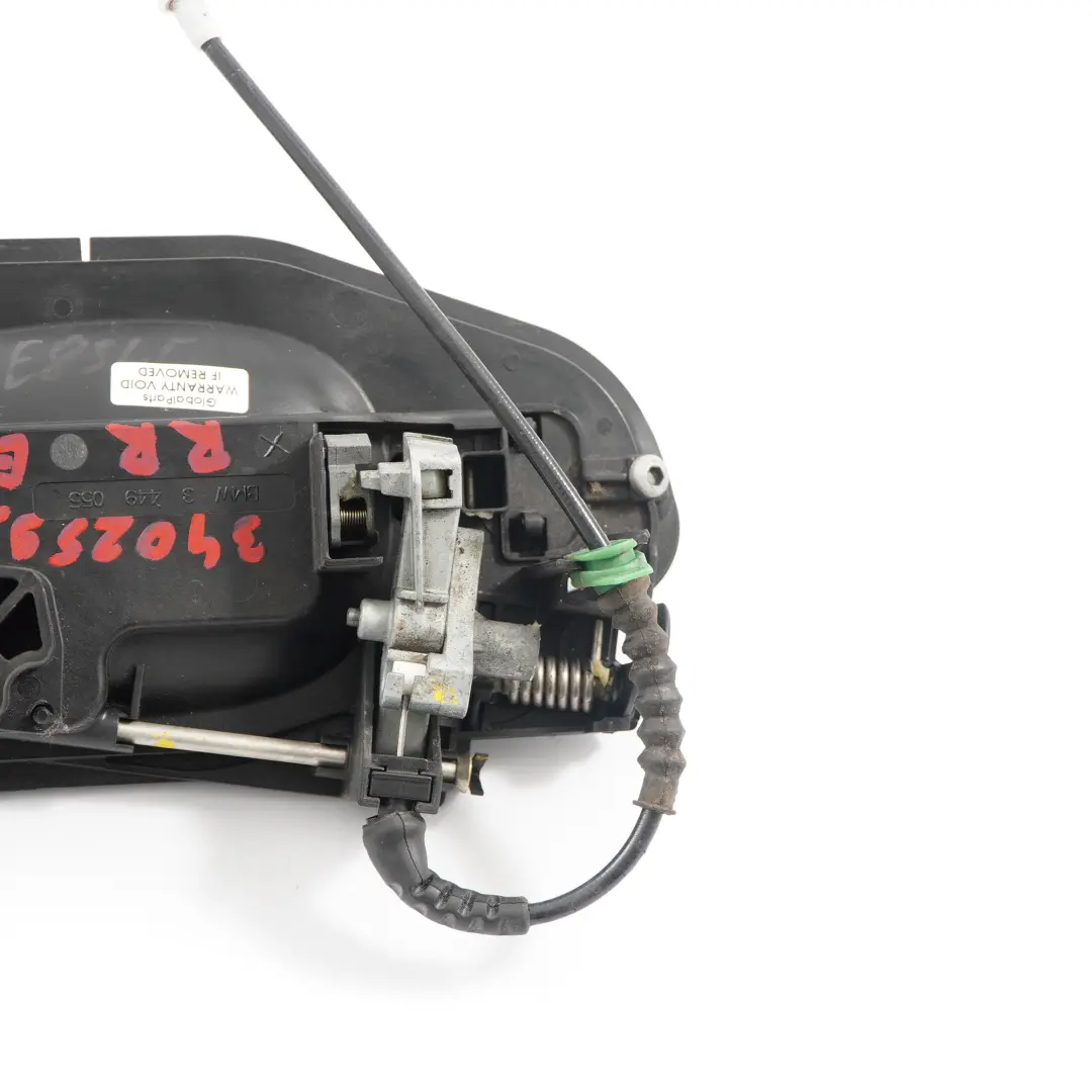  Asidero BMW X3 E83 Completo Trasero Izquierdo Gris Spacegrau Metalizado - A52 - SKU 3402593-SCG2 - Número de pieza 3402593