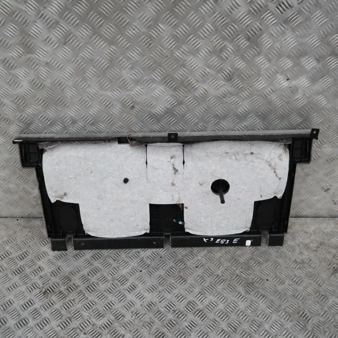 BMW X3 Series 1 E83 FRONT SECTION BOOT FLOOR CARPET TRUNK LINER GRAU GREY - SKU 3402818-1 - Part number 51473402818