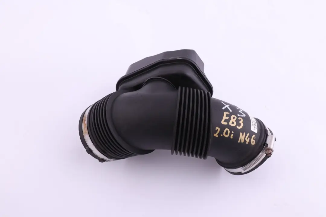 N46 Air Intake Silencer Duct Rubber Boot Pipe to BMW X3 E83 2.0i with Part number 3402929 BMW X3 E83 2.0i N46 Air Intake Silencer Duct Rubber Boot Pipe - SKU 3402929 - Part number 3402929