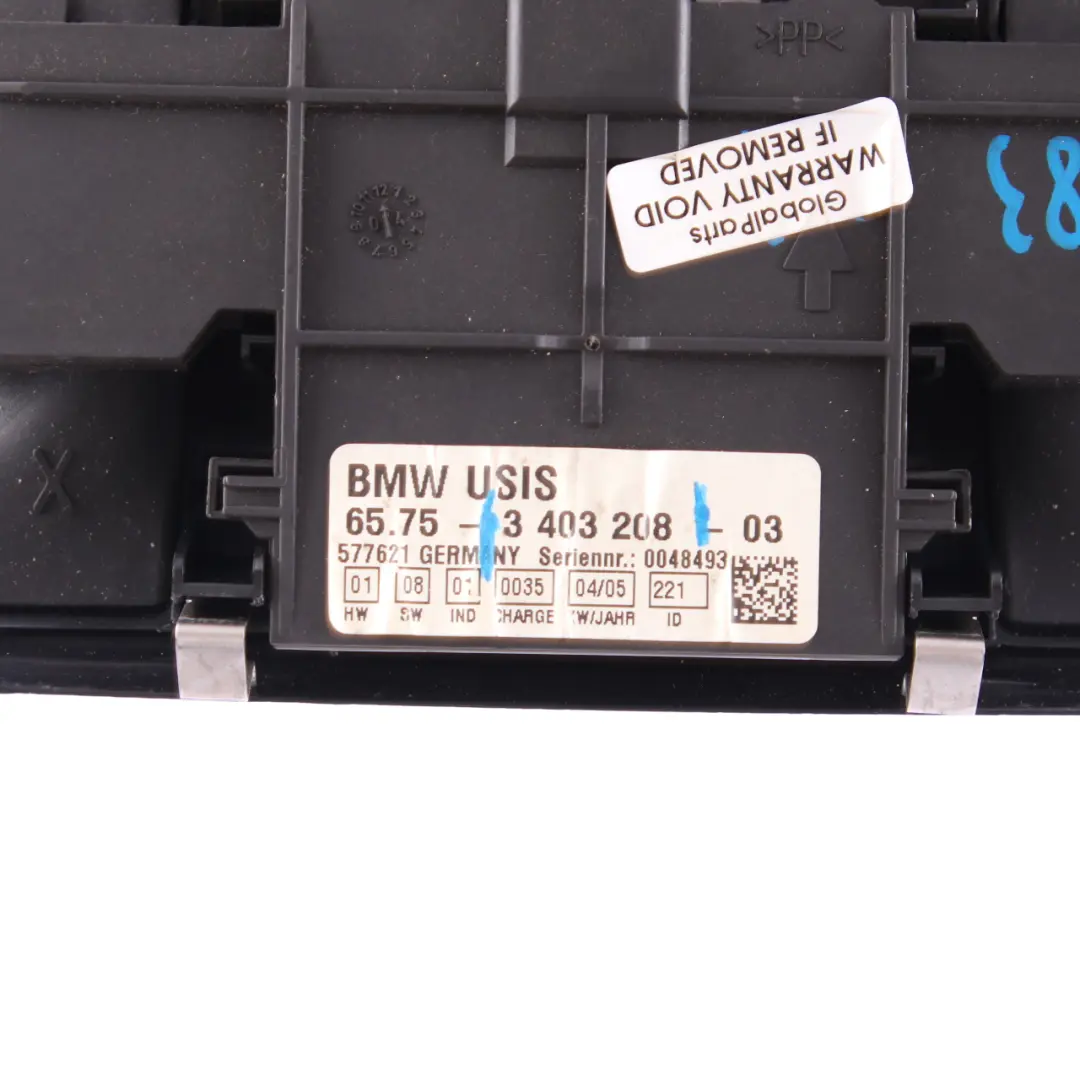 Front Headlining Trim Cover Panel Panoramic Sunroof Anthracite to BMW E83 with Part number 3403208 BMW E83 Front Headlining Trim Cover Panel Panoramic Sunroof Anthracite - SKU 3403208-1 - Part number 3403208