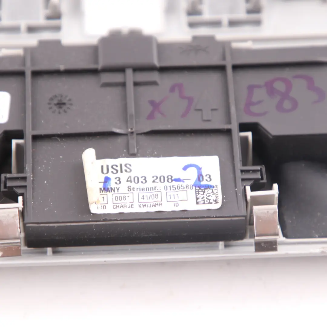 Module d'alarme ultrasonique d'habillage de pavillon Gris pour BMW X3 E83 à propos du numéro de pièce 3403208 BMW X3 E83 Module d'alarme ultrasonique d'habillage de pavillon Gris - SKU 3403208-2 - Numéro de pièce 3403208