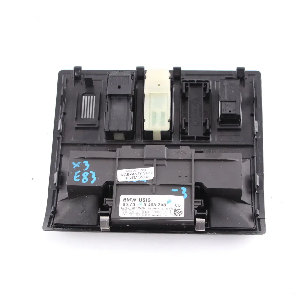 Headlining Trim Cover Panel Panoramic Sunroof Air Button to BMW X3 E83 with Part number 3403208 BMW X3 E83 Headlining Trim Cover Panel Panoramic Sunroof Air Button - SKU 3403208-3 - Part number 3403208