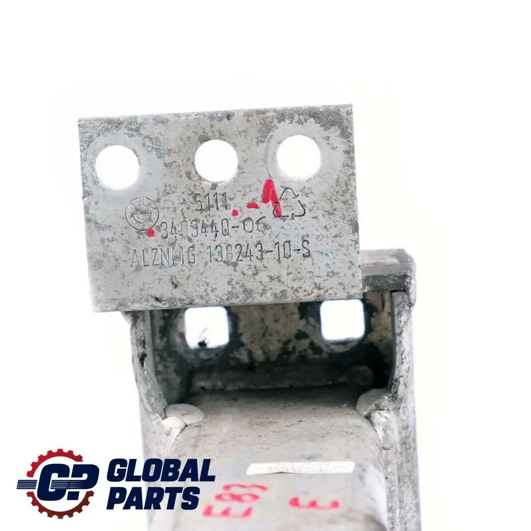 Front Bumper Face Bar Bracket Crash Box Right O/S to BMW X3 E83 with Part number 3403440 BMW X3 E83 Front Bumper Face Bar Bracket Crash Box Right O/S - SKU 3403440 - Part number 3403440