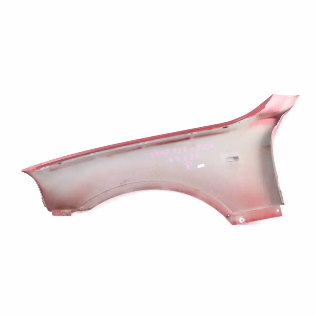 BMW X3 E83 Side Panel Fender Wing Front Right O/S Flamenco Red Metallic - 470 - SKU 3403736-FLA - Part number 3403736