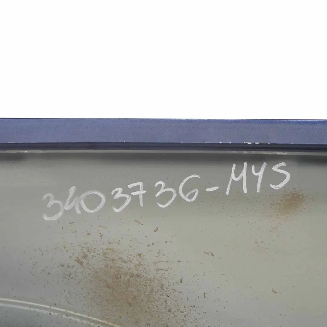 Pannello laterale parafango ala anteriore destra Mystic Blue - A07 per BMW X3 E83 con numero di parte 3403736 BMW X3 E83 Pannello laterale parafango ala anteriore destra Mystic Blue - A07 - SKU 3403736-MYS - Numero di parte 3403736