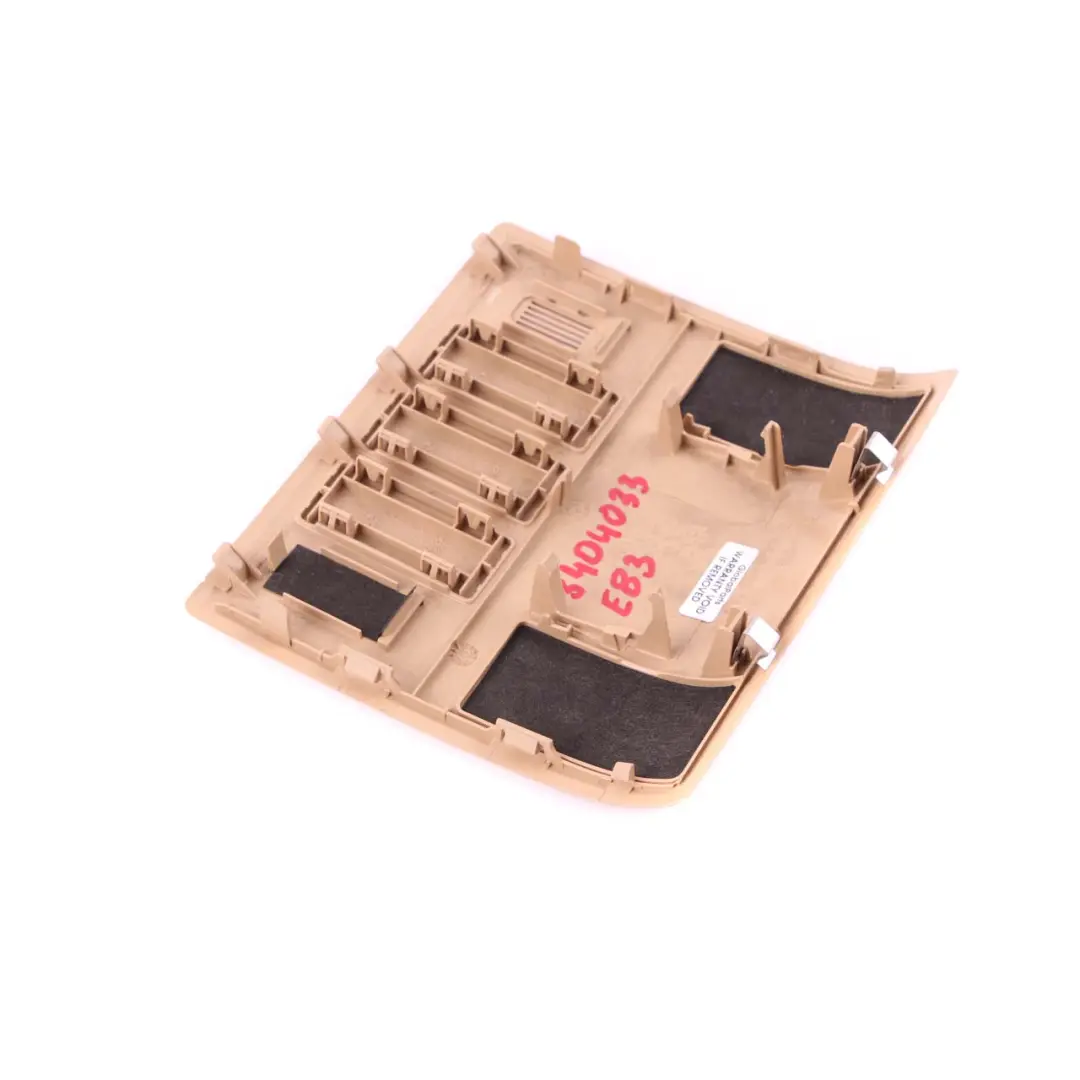 Headlining Trim Cover Panel Sandbeige 3400123 to BMW X3 E83 Rear with Part number 3404033 BMW X3 E83 Rear Headlining Trim Cover Panel Sandbeige 3400123 - SKU 3404033 - Part number 3404033