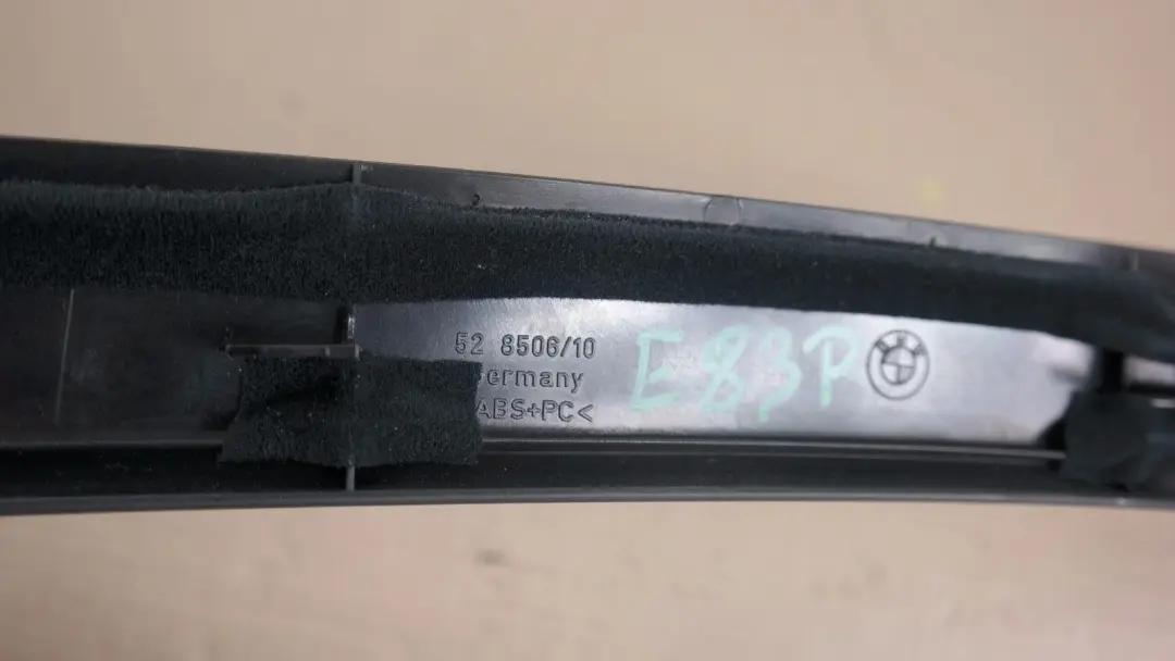BMW X3 er E83 LCi Verkleidung Heckklappe hinten rechts BASALTGRAU GRAU - SKU 3404322 - Teilenummer 51493404322