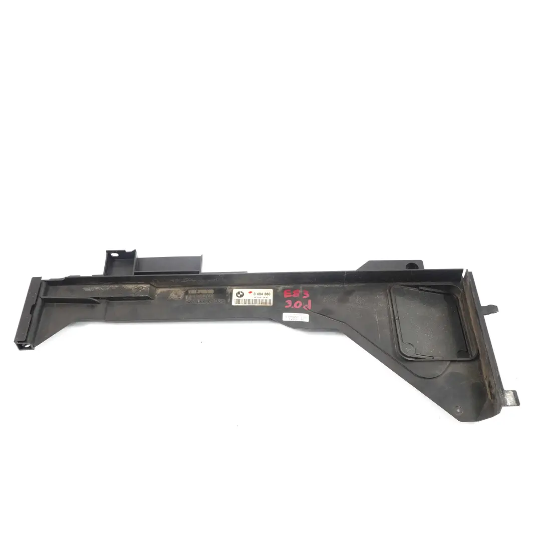 BMW E83 Piastra Radiatore 3.0D Supporto Vaso Espansione Staffa Montaggio - SKU 3404380 - Numero di parte 3404380