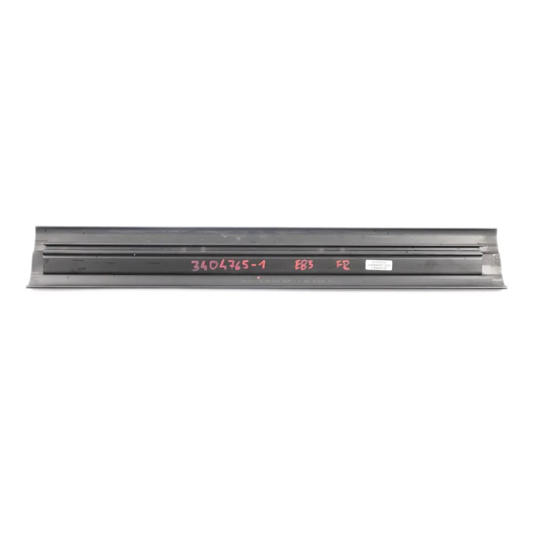 BMW X3 E83 Striscia Copertura Calcio Ingresso Della Porta Anteriore Destra Nero - SKU 3404765-1 - Numero di parte 3404765