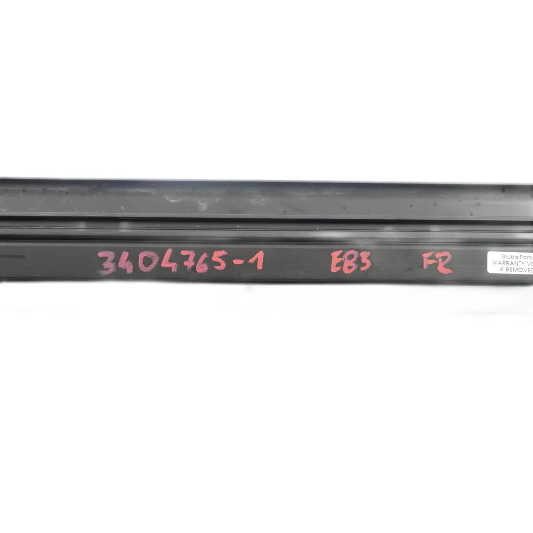 BMW X3 E83 Striscia Copertura Calcio Ingresso Della Porta Anteriore Destra Nero - SKU 3404765-1 - Numero di parte 3404765