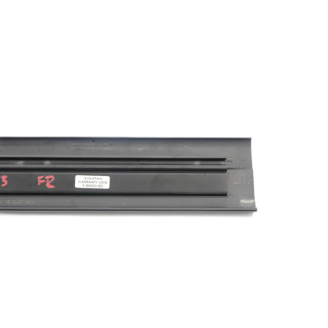 BMW X3 E83 Puerta Entrada Recubrimiento Tira Delantera Derecha Negro - SKU 3404765-1 - Número de pieza 3404765