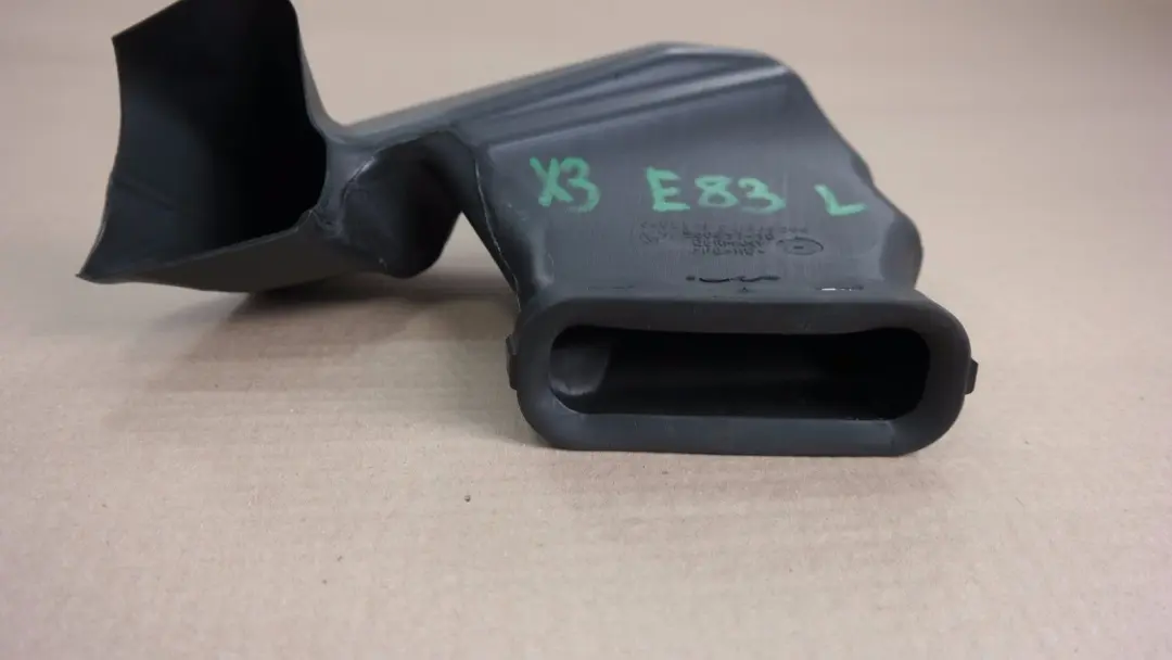 Left Floor Heather Duct 6422 405813 to BMW X3 Series E83 LCi with Part number 64223405813 BMW X3 Series E83 LCi Left Floor Heather Duct 6422 405813 - SKU 3405813 - Part number 64223405813