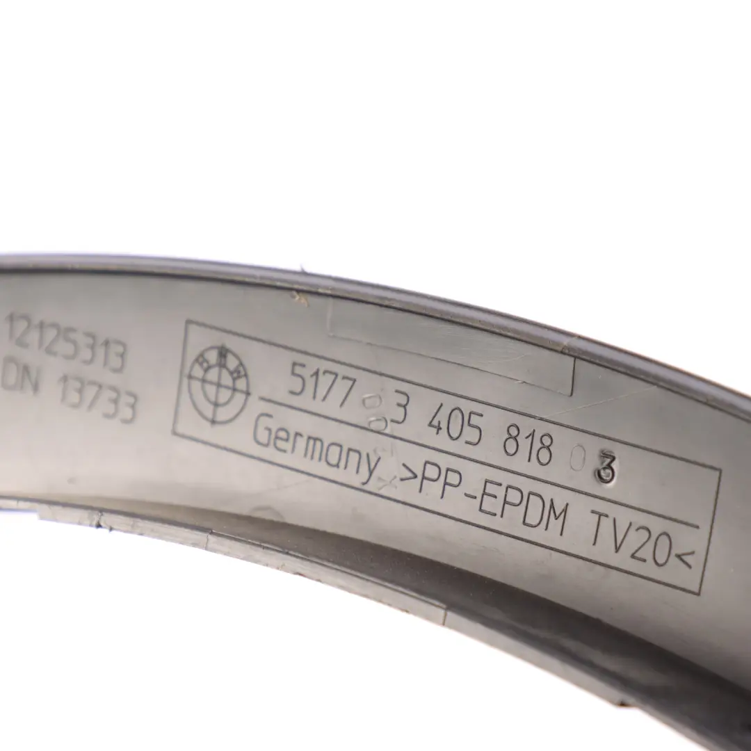 BMW X3 E83 Copertura Arco Ruota Anteriore Destro Pannello Nero - SKU 3405818-3 - Numero di parte 3405818