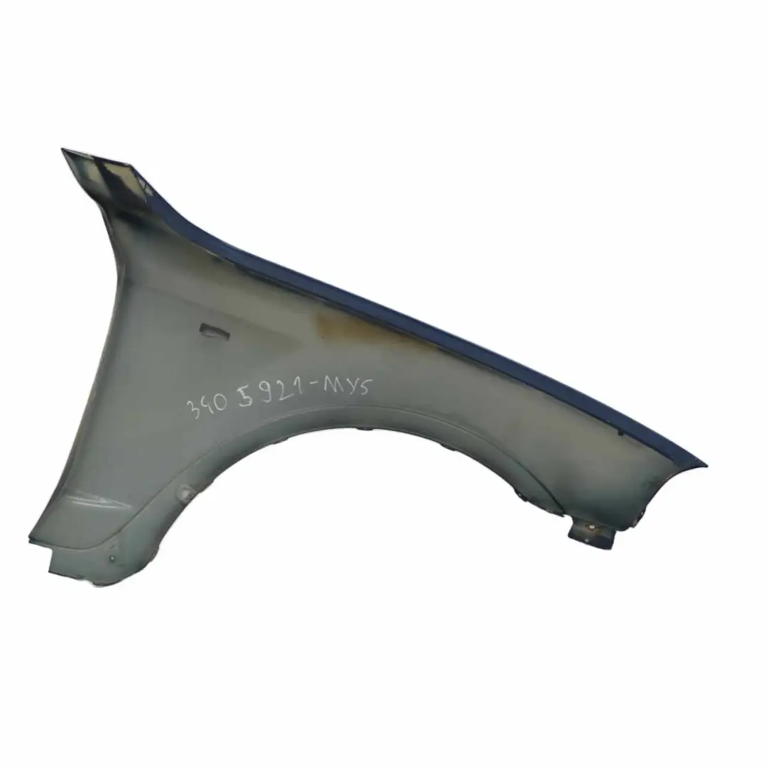 BMW X3 E83 Front Left N/S Side Panel Fender Wing Mysticblau Mystic Blue - A07 - SKU 3405921-MYS - Part number 3405921