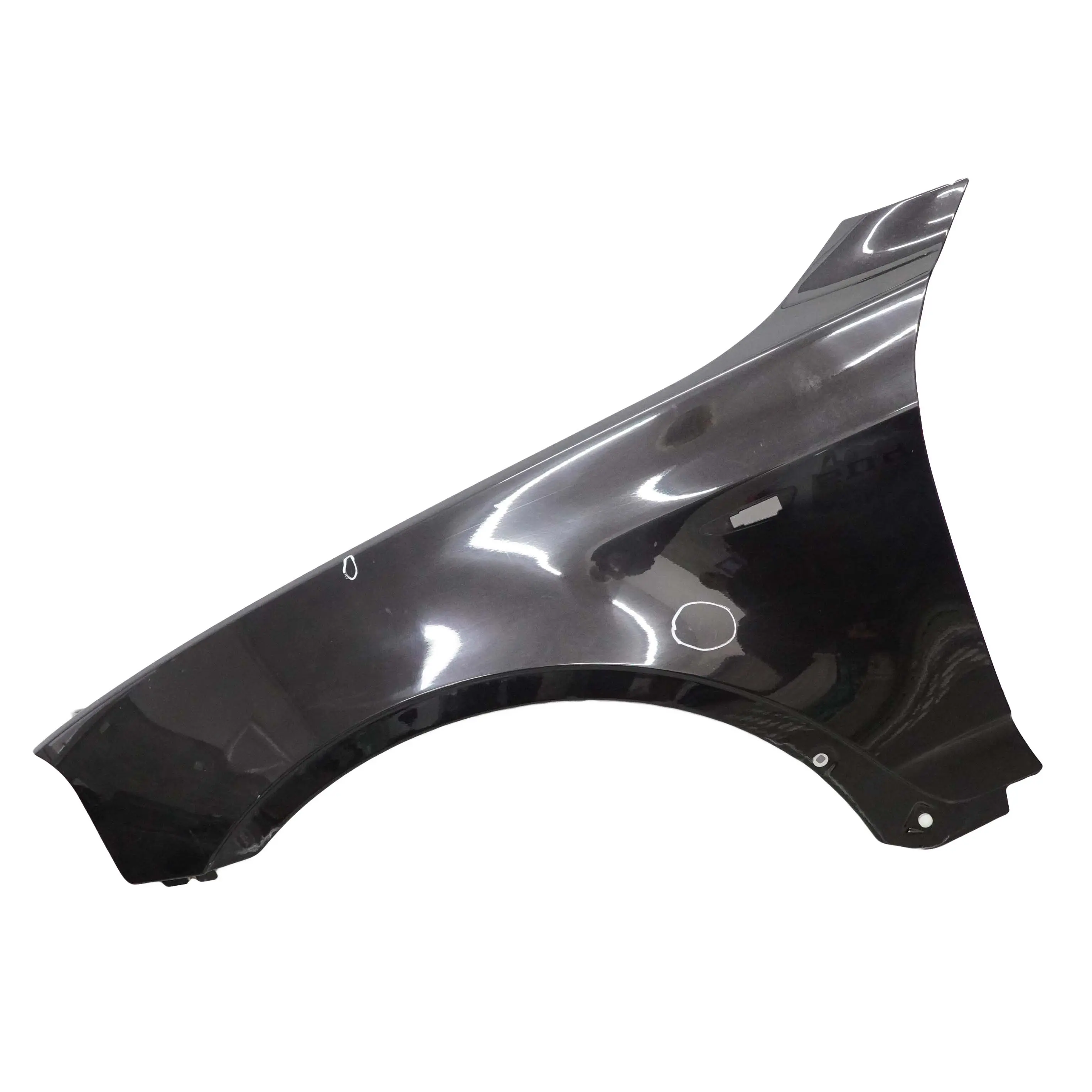 BMW X3 E83 Side Wing Panel Front Left N/S Fender Rubinschwarz Ruby Black - S23