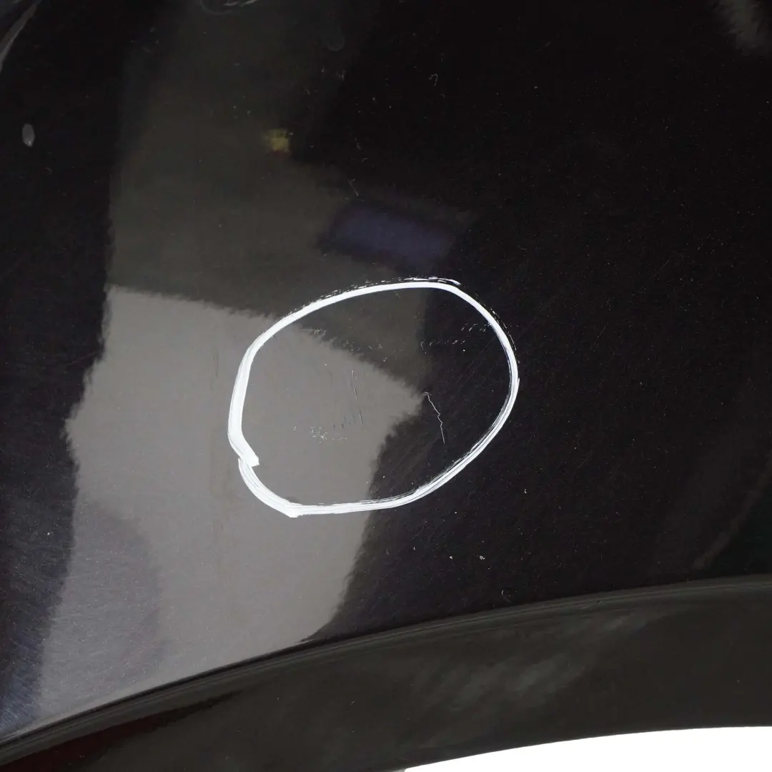 BMW X3 E83 Side Wing Panel Front Left N/S Fender Rubinschwarz Ruby Black - S23 - SKU 3405921-RUB - Part number 3405921