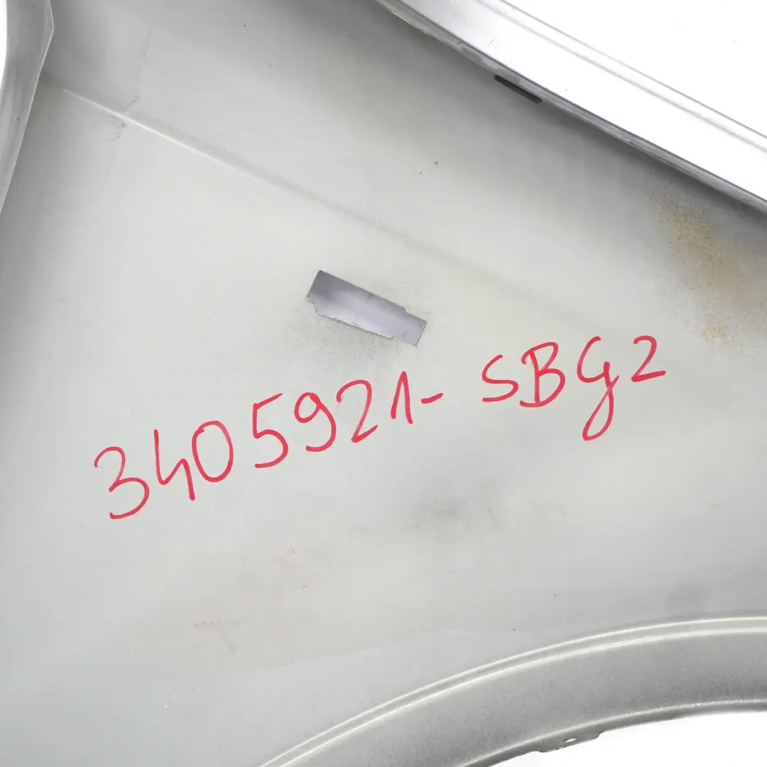  Fender Panel BMW X3 E83 Side Wing Front Left N/S Silbergrau Silver Grey - A08 - SKU 3405921-SBG2 - Part number 3405921