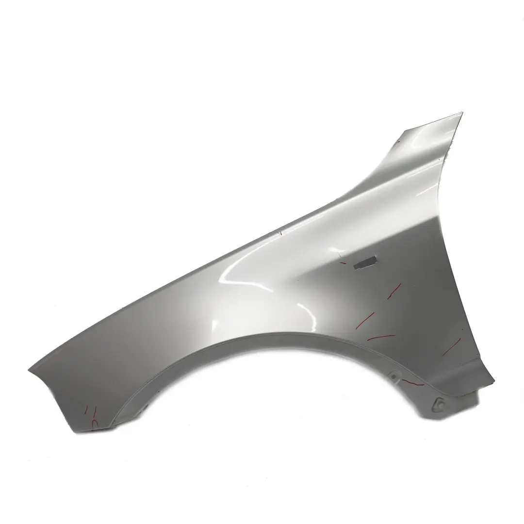 Side Panel Fender Wing Front Left N/S Titansilber Silver - 354 to BMW X3 E83 with Part number 3405921 BMW X3 E83 Side Panel Fender Wing Front Left N/S Titansilber Silver - 354 - SKU 3405921-TS3 - Part number 3405921