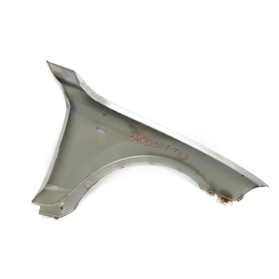 Side Panel Fender Wing Front Left N/S Titansilber Silver - 354 to BMW X3 E83 with Part number 3405921 BMW X3 E83 Side Panel Fender Wing Front Left N/S Titansilber Silver - 354 - SKU 3405921-TS3 - Part number 3405921