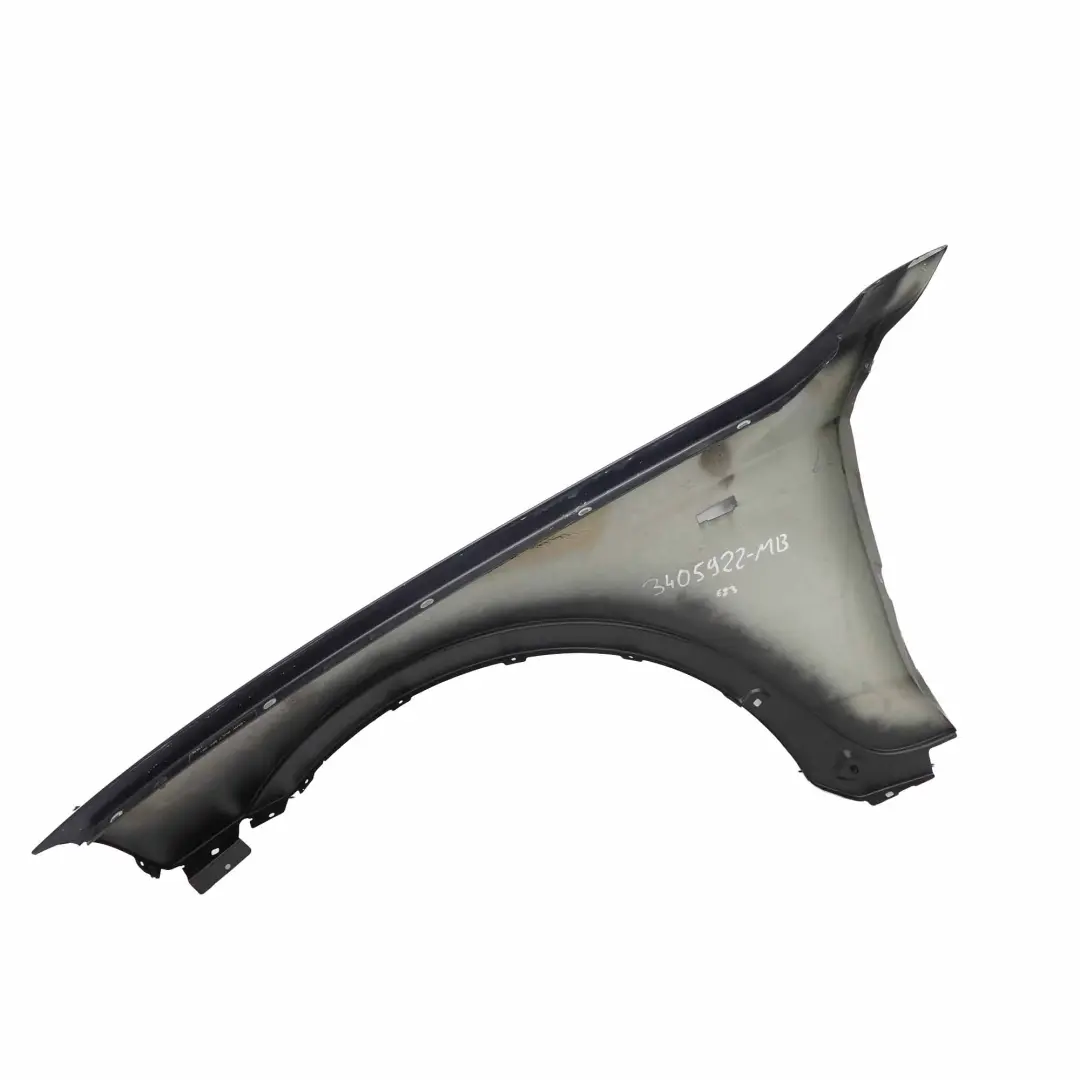 BMW X3 E83 Side Panel Fender Wing Front Right O/S Monacoblau Blue Metallic A35 - SKU 3405922-MB - Part number 3405922