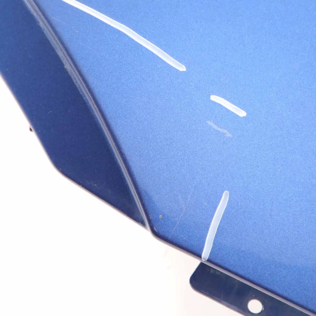 Fender Panel BMW X3 E83 Side Wing Front Right O/S Montegoblau Montego Blue - A51 to with Part number 3405922 Fender Panel BMW X3 E83 Side Wing Front Right O/S Montegoblau Montego Blue - A51 - SKU 3405922-MTB2 - Part number 3405922