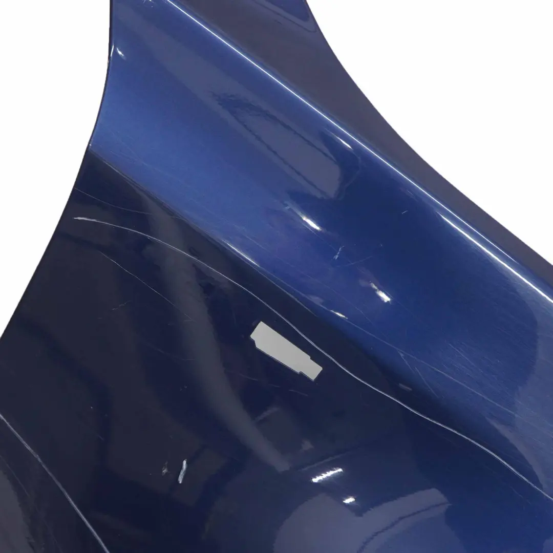 BMW X3 E83 Side Panel Fender Wing Front Right O/S Mysticblau Mystic Blue - A07 - SKU 3405922-MYS - Part number 3405922