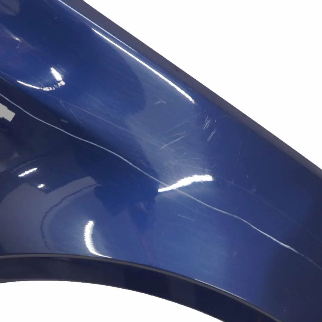 BMW X3 E83 Side Panel Fender Wing Front Right O/S Mysticblau Mystic Blue - A07 - SKU 3405922-MYS - Part number 3405922
